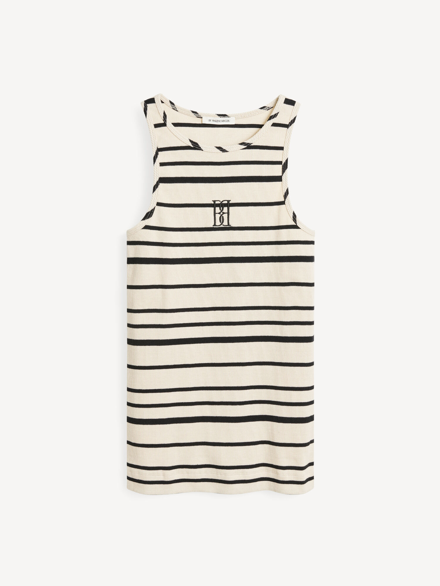 Black stripe By Malene Birger Amanias Tank Tops | AU_BB58835