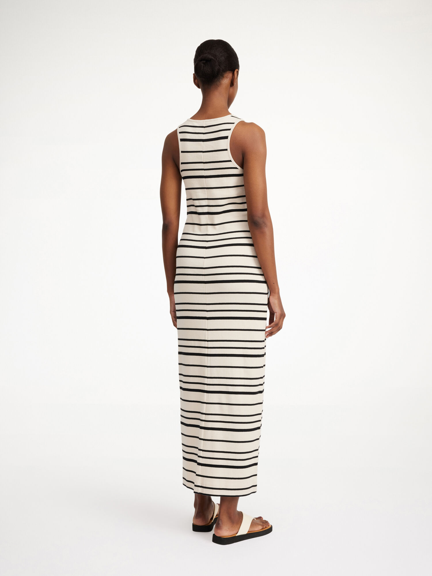 Black stripe By Malene Birger Lovelo Maxi Dress | AU_BB49410