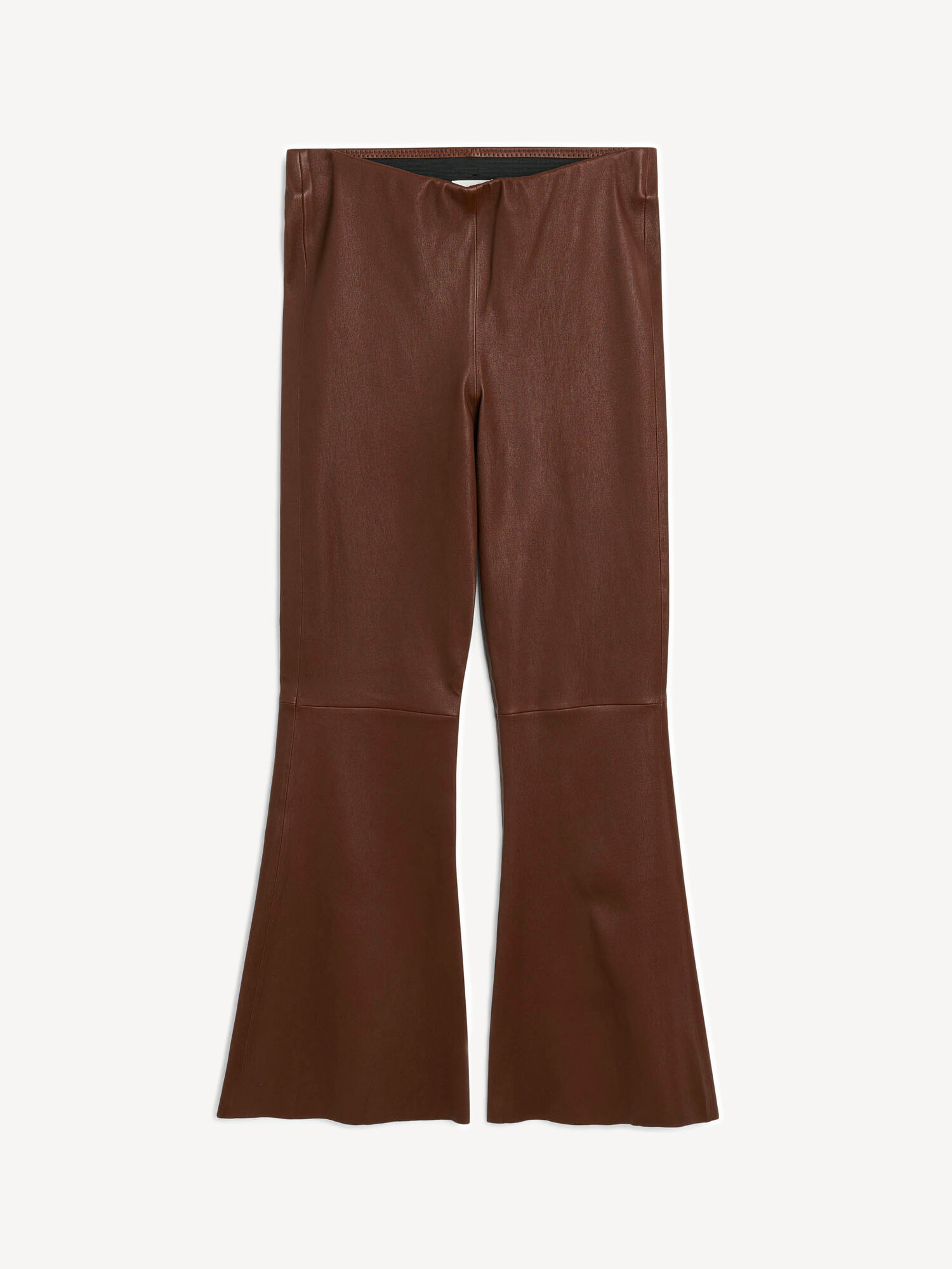 Chestnut By Malene Birger Evyline Cropped Leather Trousers | AU_BB11214