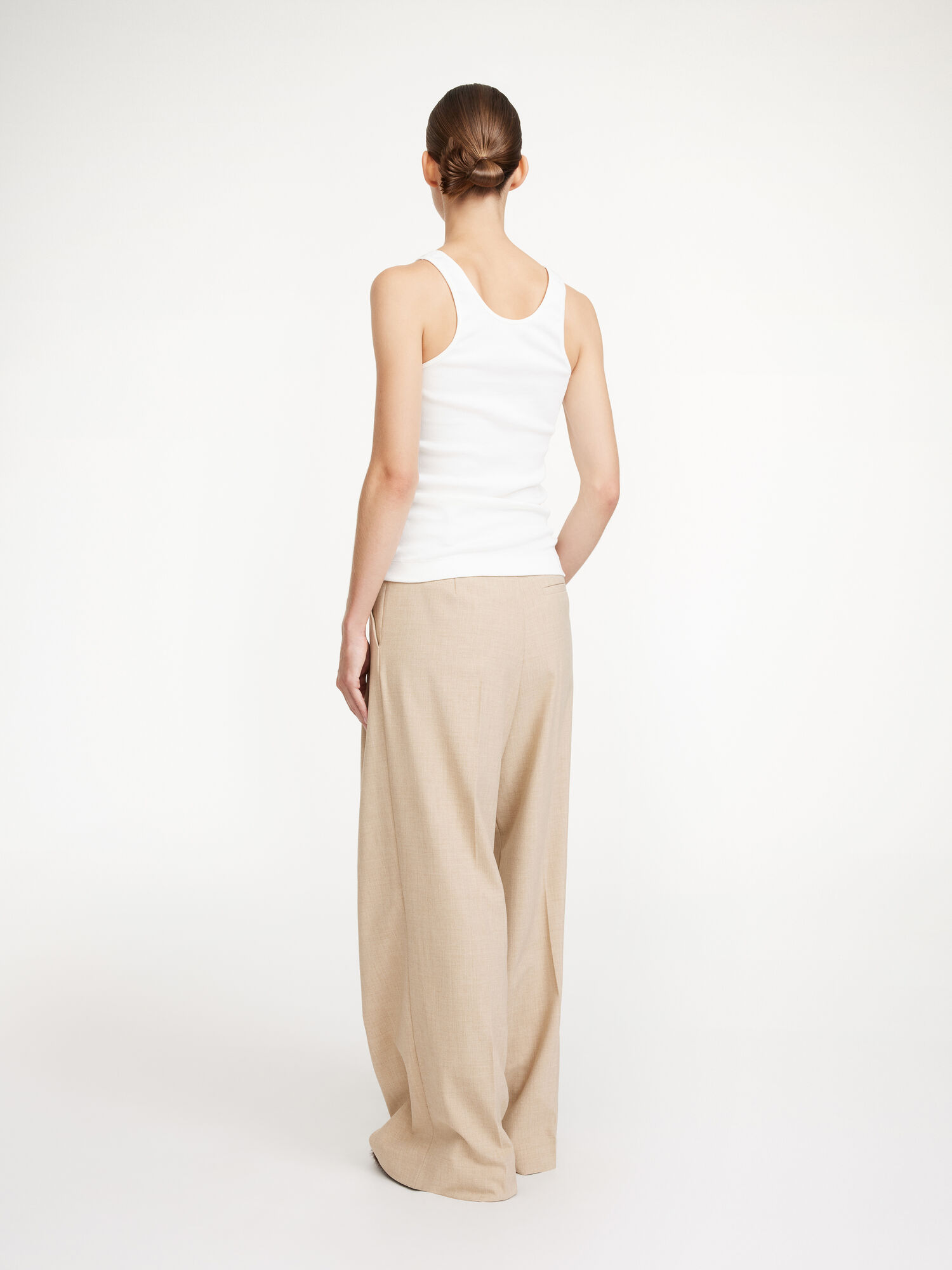 Cinnamon Brown By Malene Birger Cymbaria High-waisted Trousers | AU_BB87210