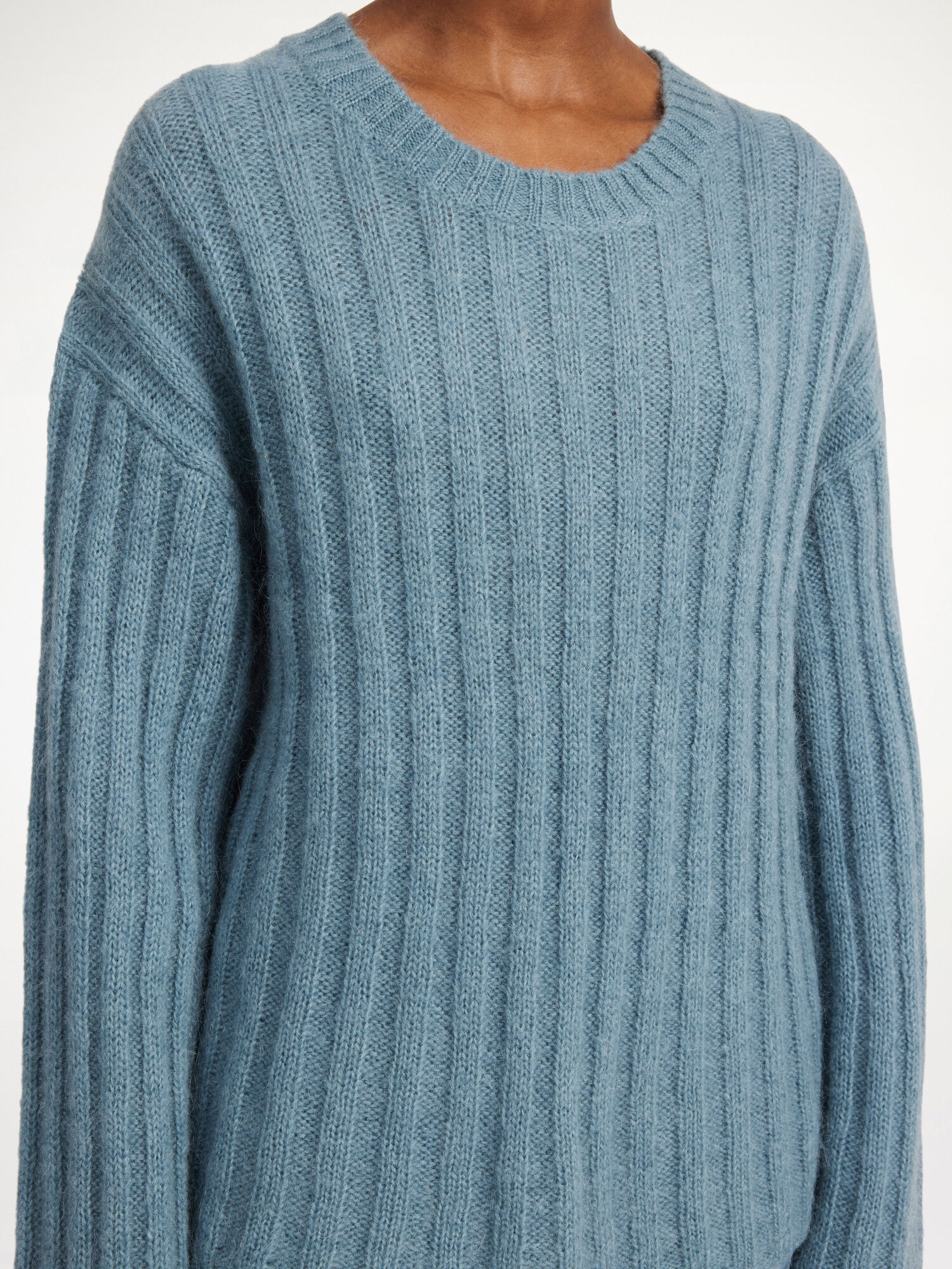 Cool Water By Malene Birger Cierra Ribbed Sweater Knitwear | AU_BB29243