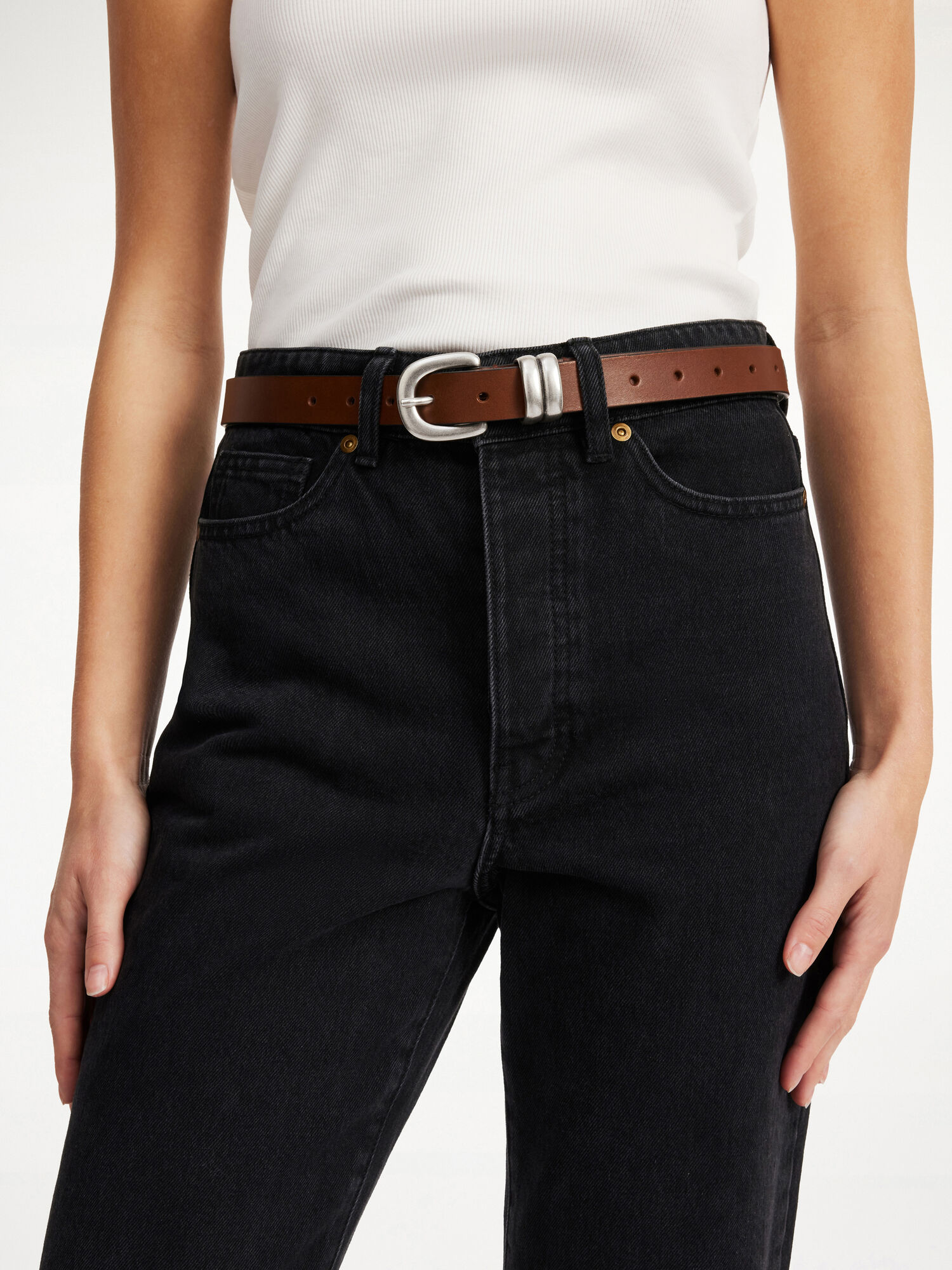 Dark Brown By Malene Birger Zoilo Leather Belts | AU_BB45279