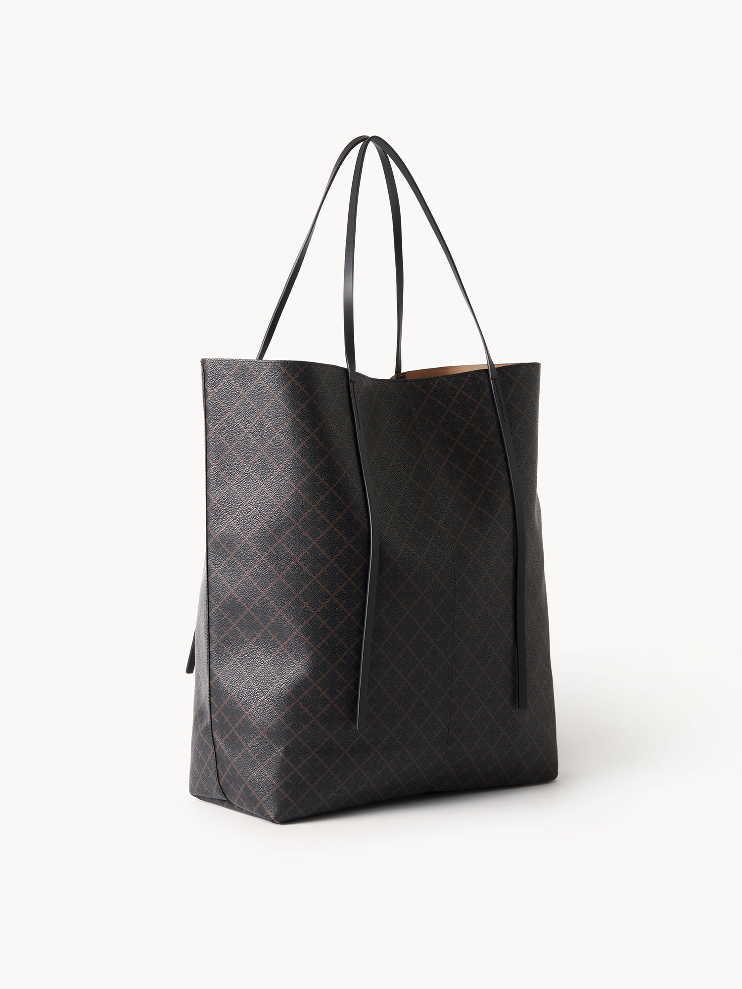 Dark Chokolate By Malene Birger Abrille Printed Tote Bags | AU_BB22691