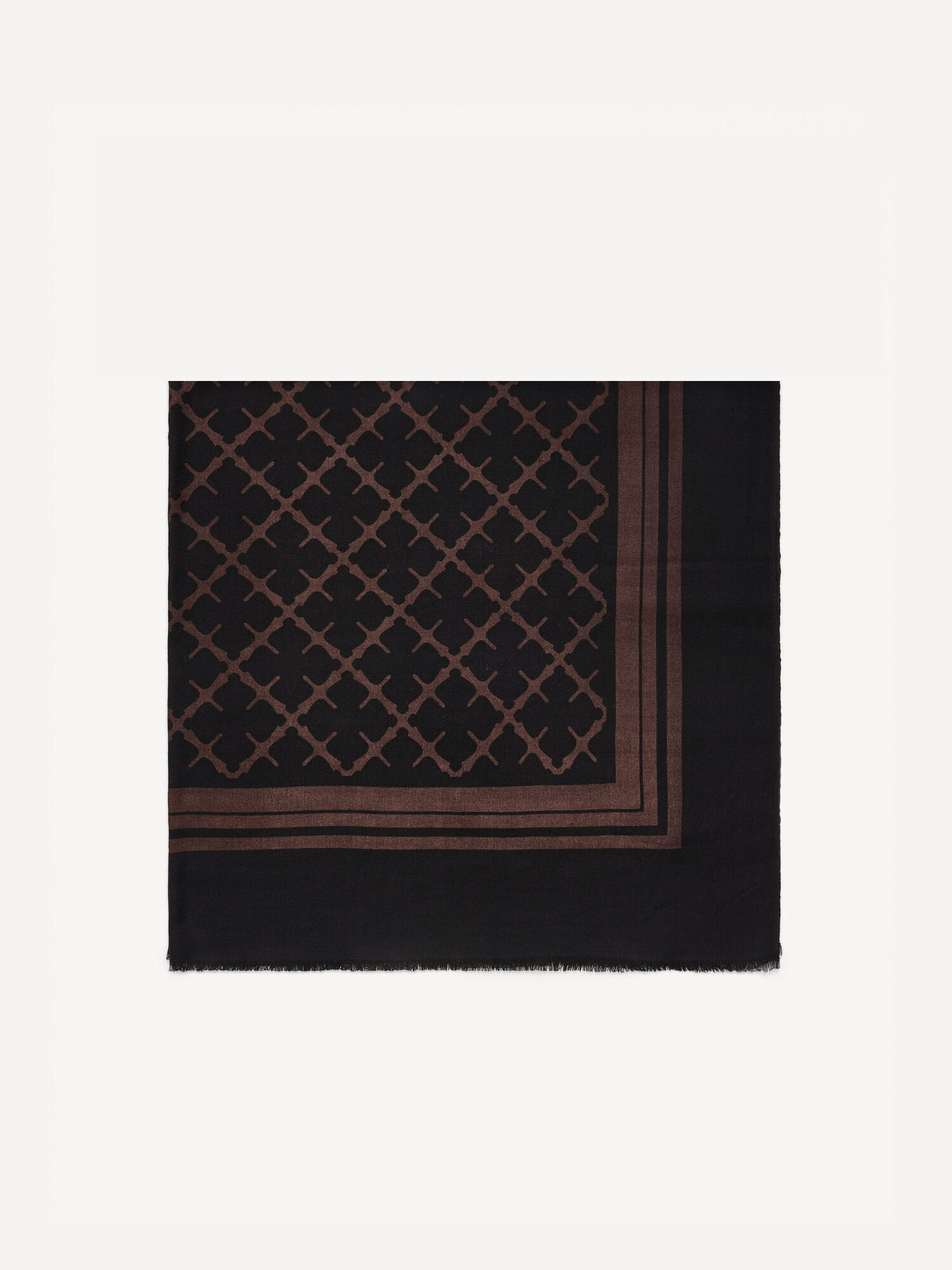 Dark Chokolate By Malene Birger Cornelis Wool Scarves | AU_BB93234