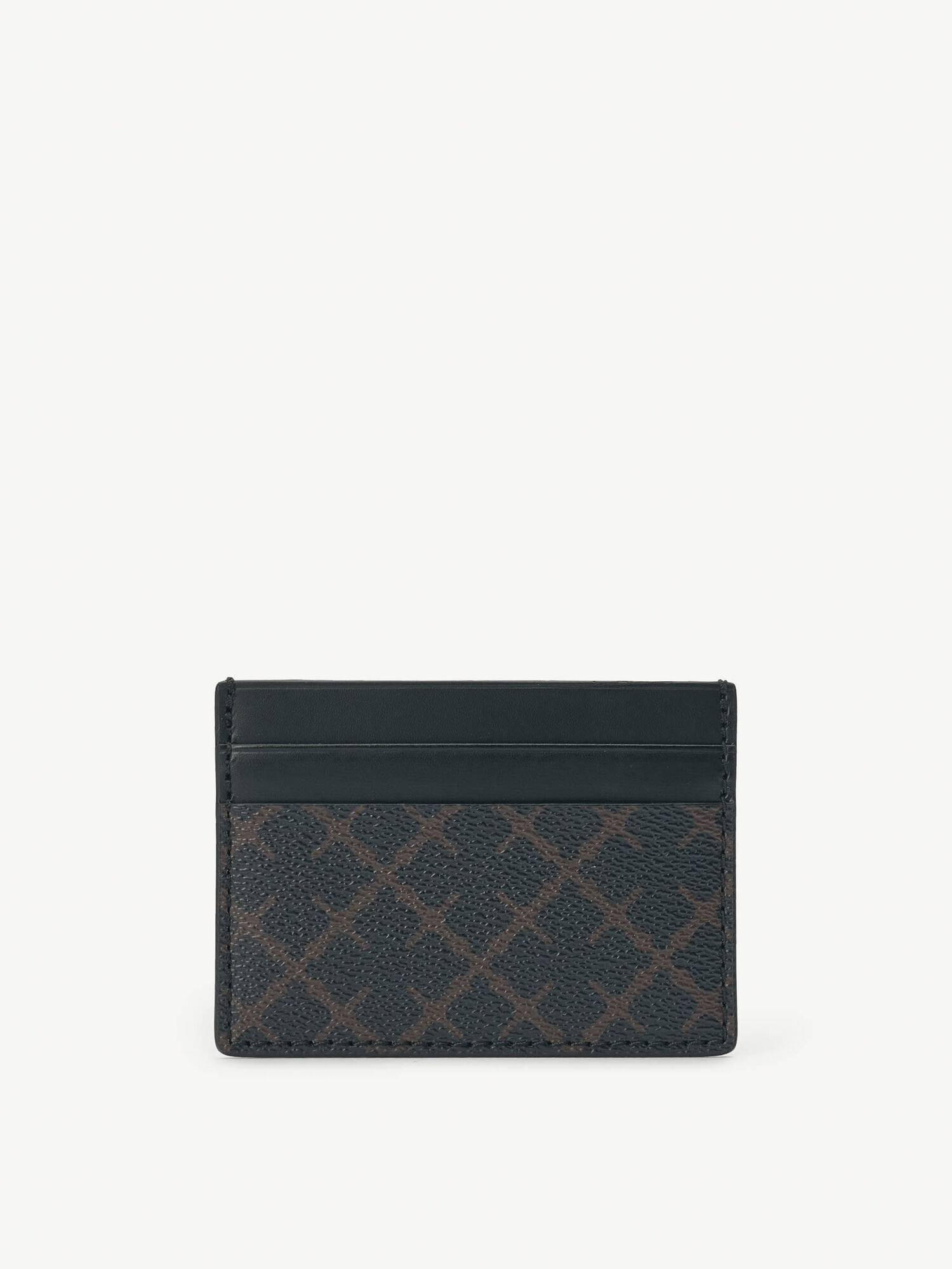 Dark Chokolate By Malene Birger Elia Printed Cardholder Wallets & Cardholders | AU_BB19128