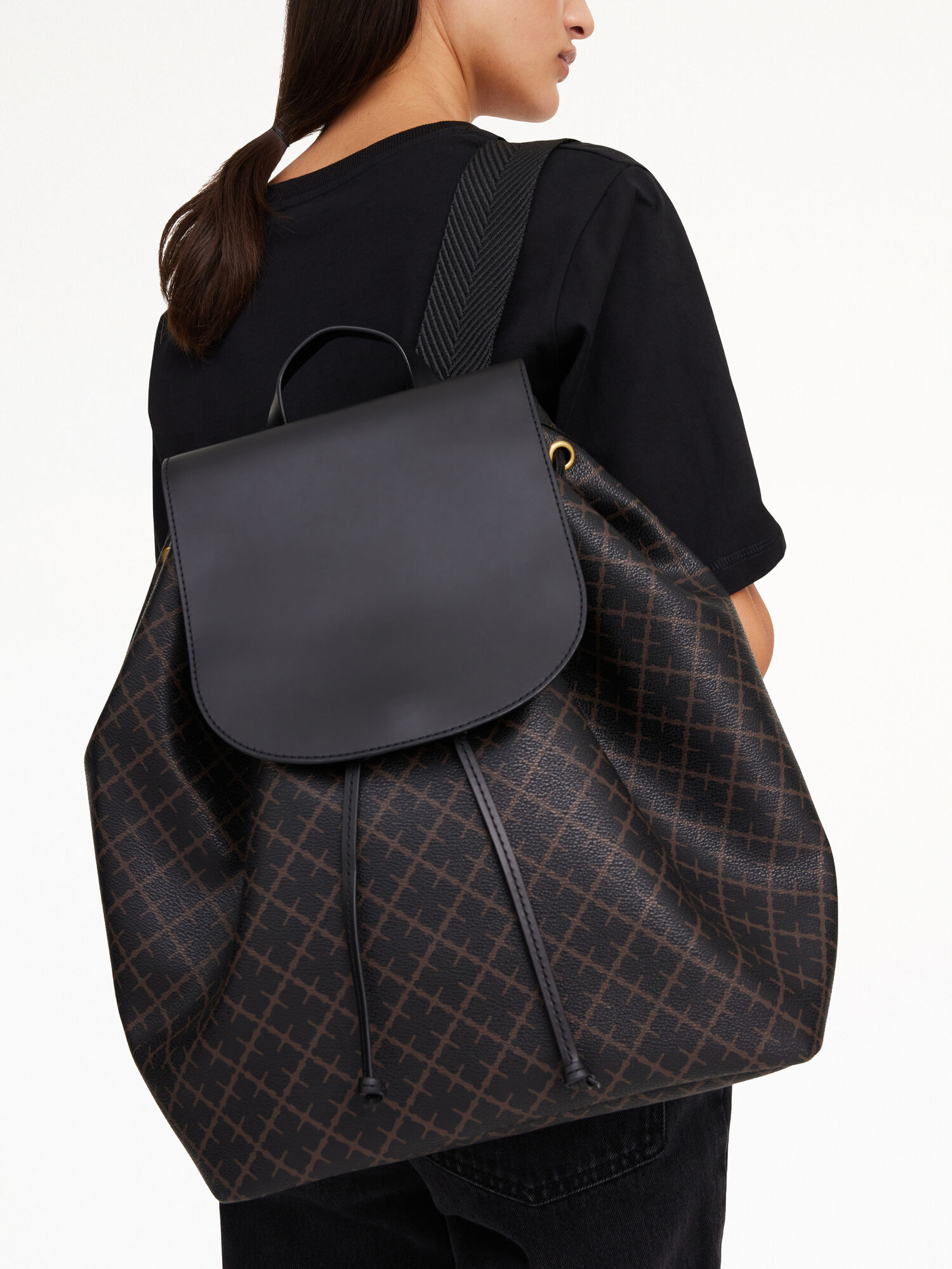 Dark Chokolate By Malene Birger Loenlo Backpack Bags | AU_BB31932