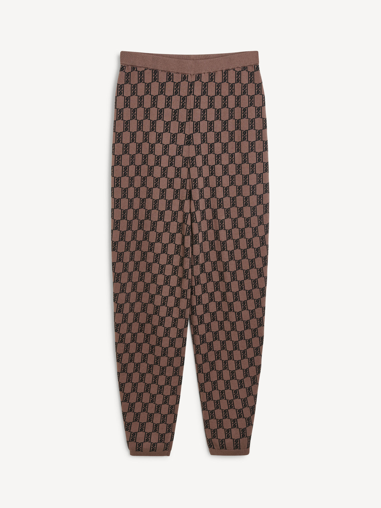 Dark Mahogany By Malene Birger Hali Knitted Sweatpants Knitwear | AU_BB49696