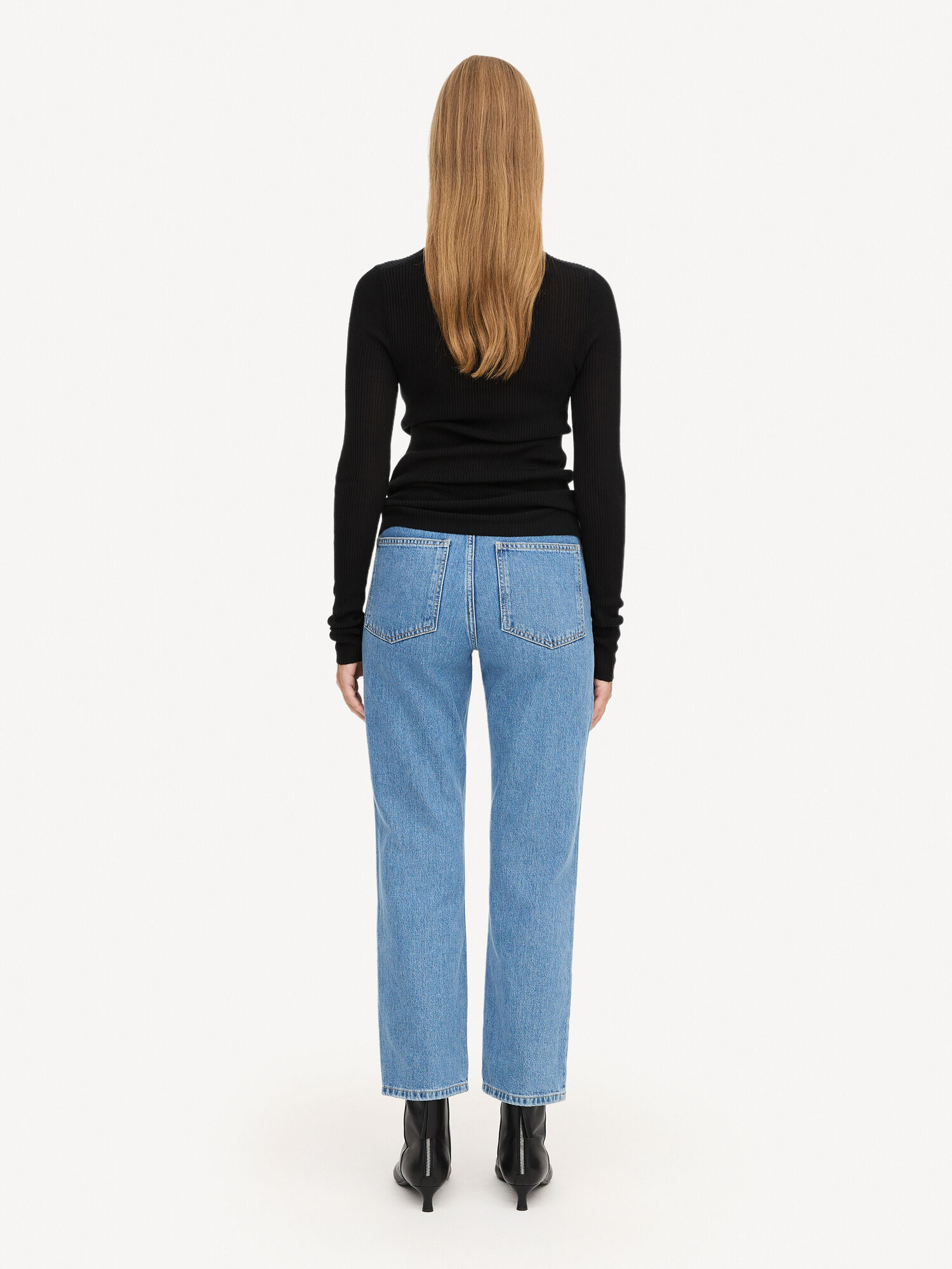 Denim Blue By Malene Birger Milium Organic Cotton Jeans | AU_BB31450