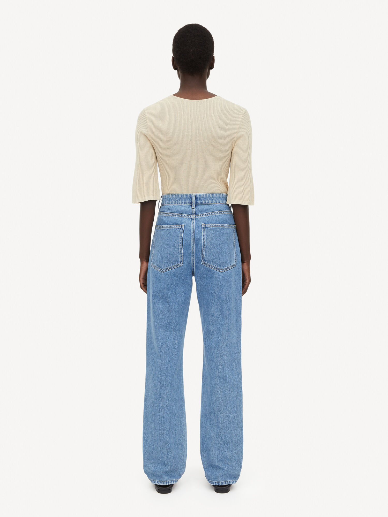 Denim Blue By Malene Birger Miliumlo Organic Cotton Jeans | AU_BB54486