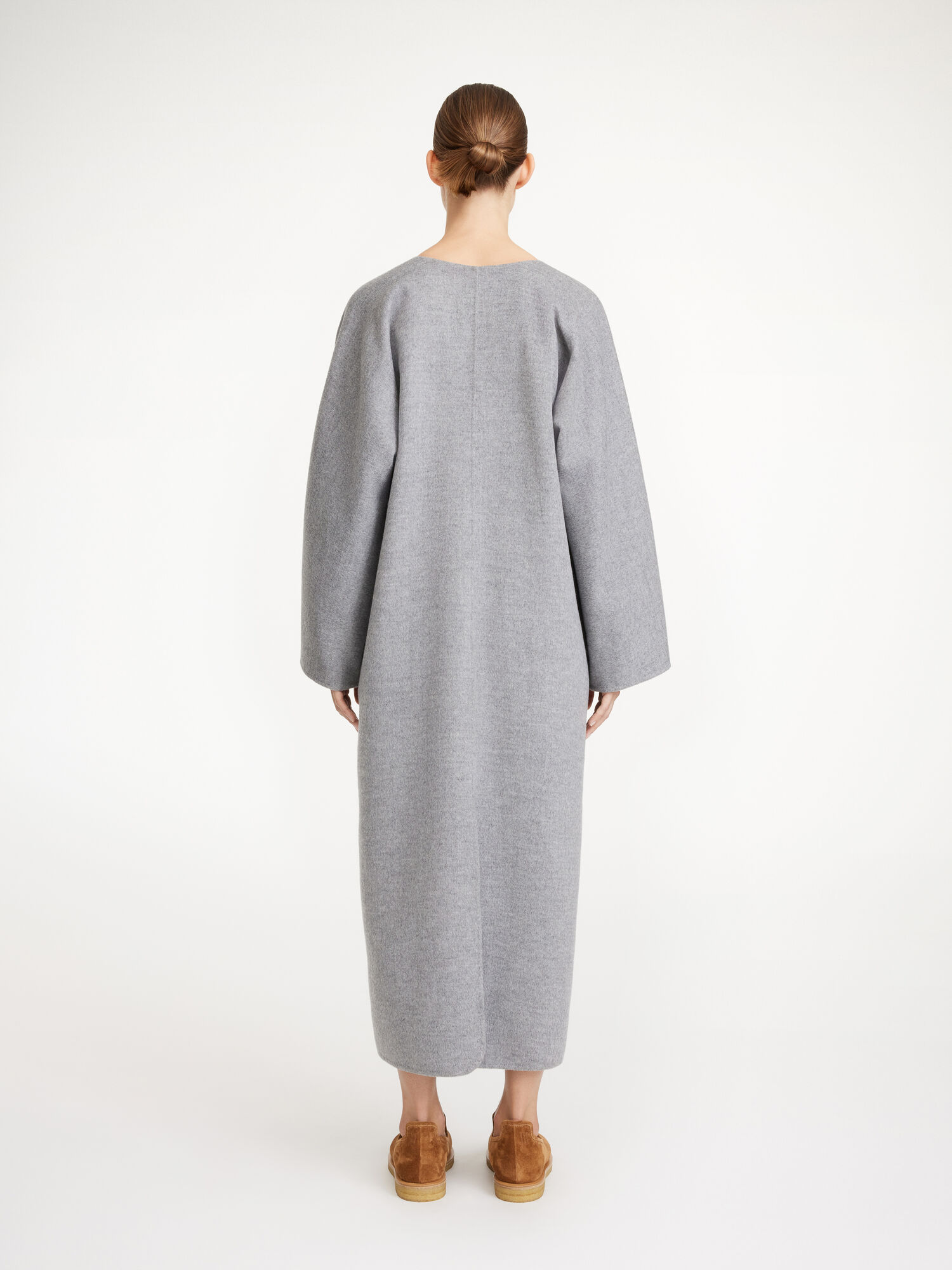 Grey Melange By Malene Birger Cais Maxi Dress | AU_BB78651