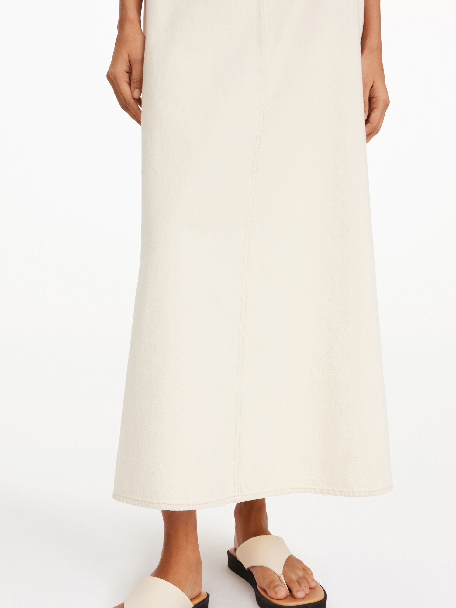 Mojave Desert By Malene Birger Carlas Denim Maxi Skirts | AU_BB10797