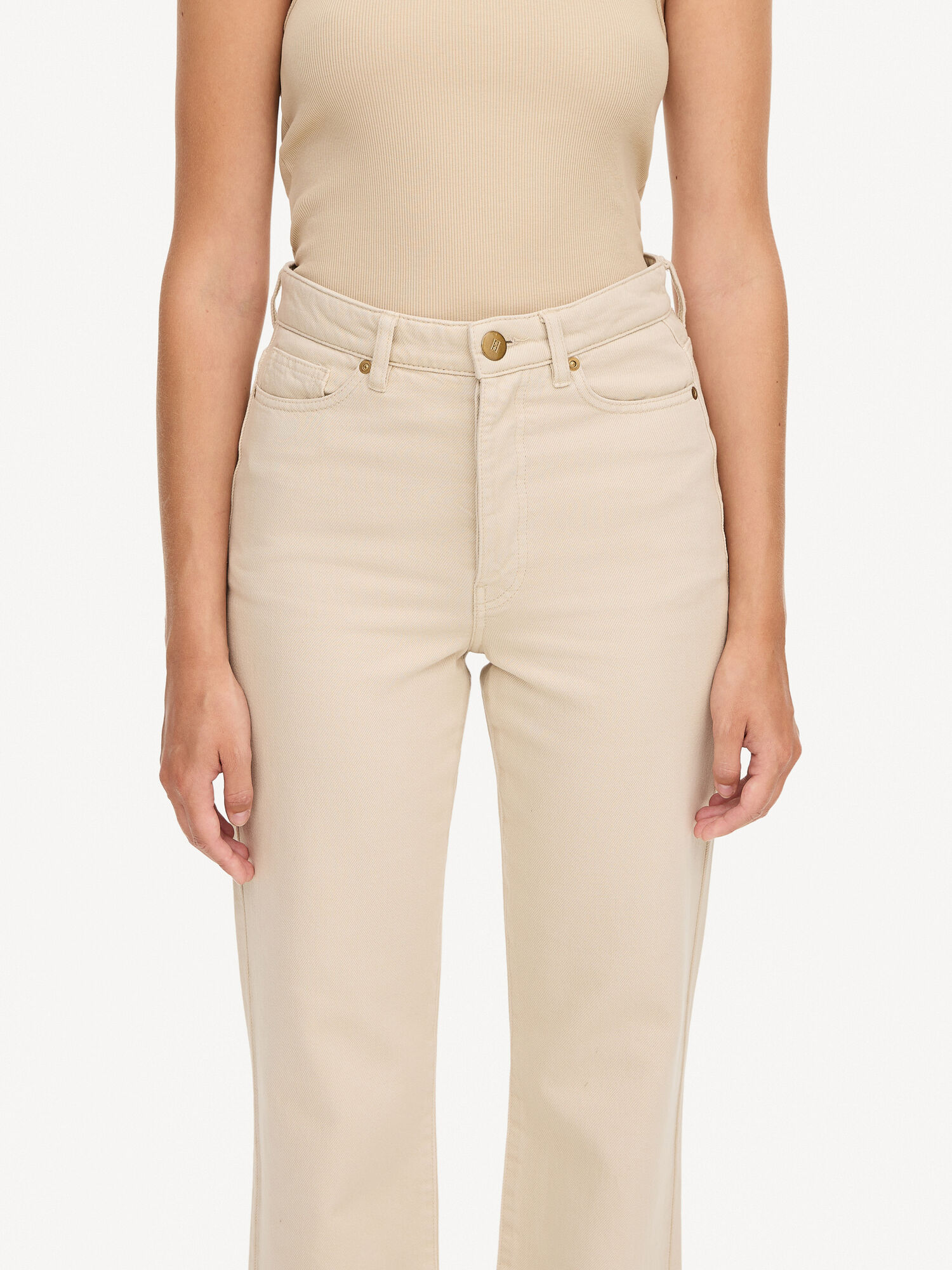 Mojave Desert By Malene Birger Milium Organic Cotton Jeans | AU_BB16451