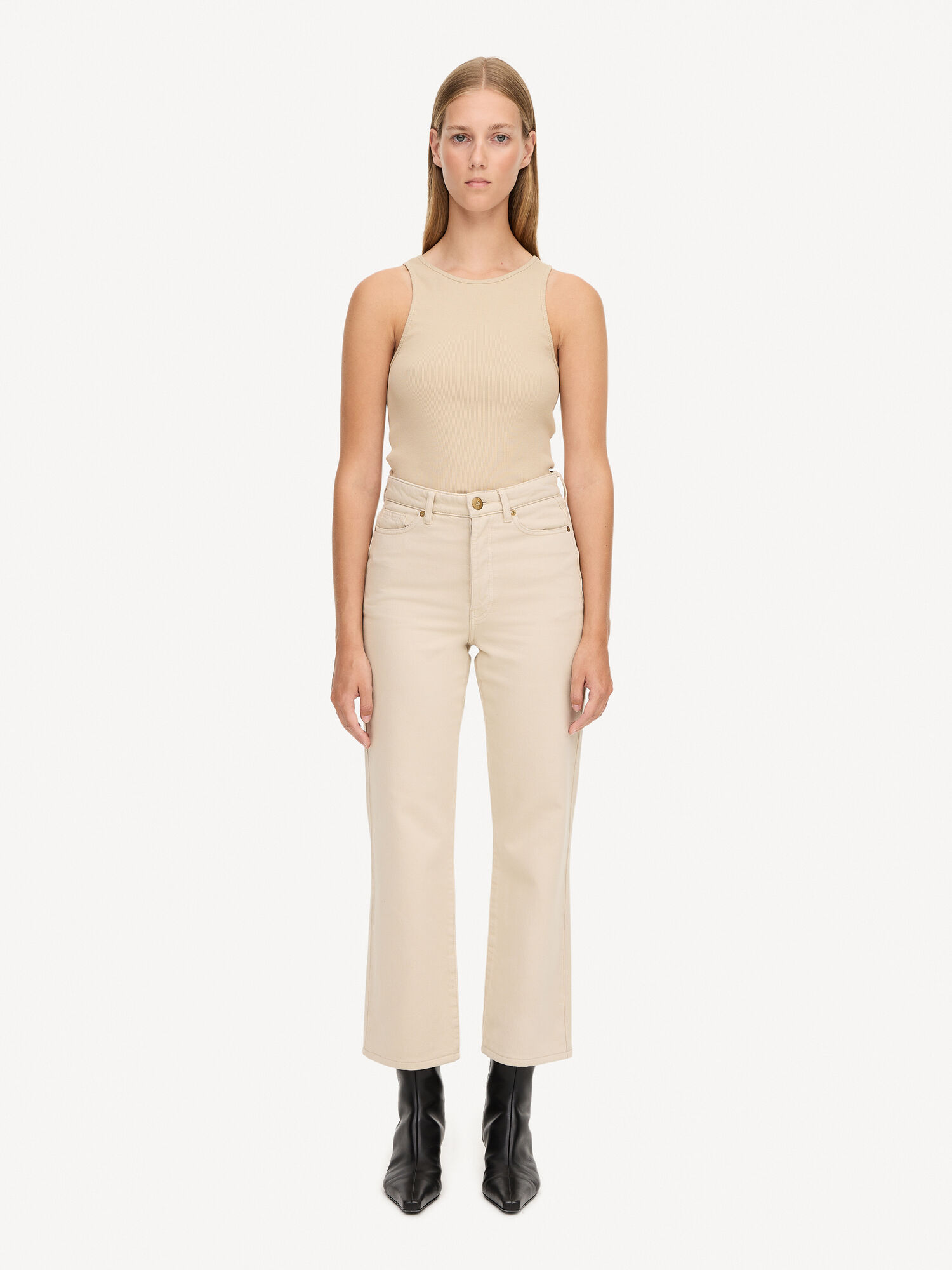 Mojave Desert By Malene Birger Milium Organic Cotton Jeans | AU_BB16451