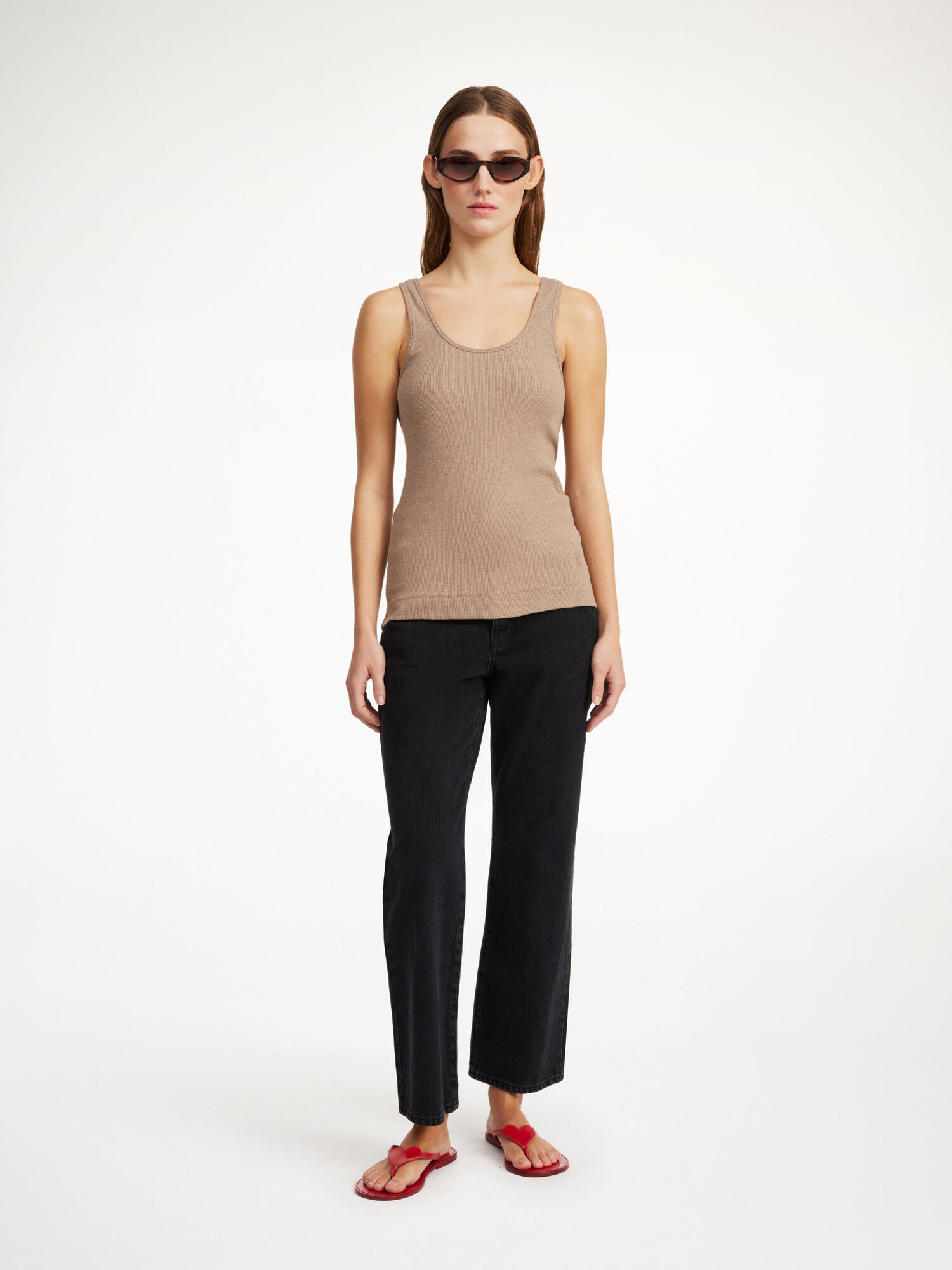 Nomad By Malene Birger Anisa Organic Cotton Tank Tops | AU_BB37126