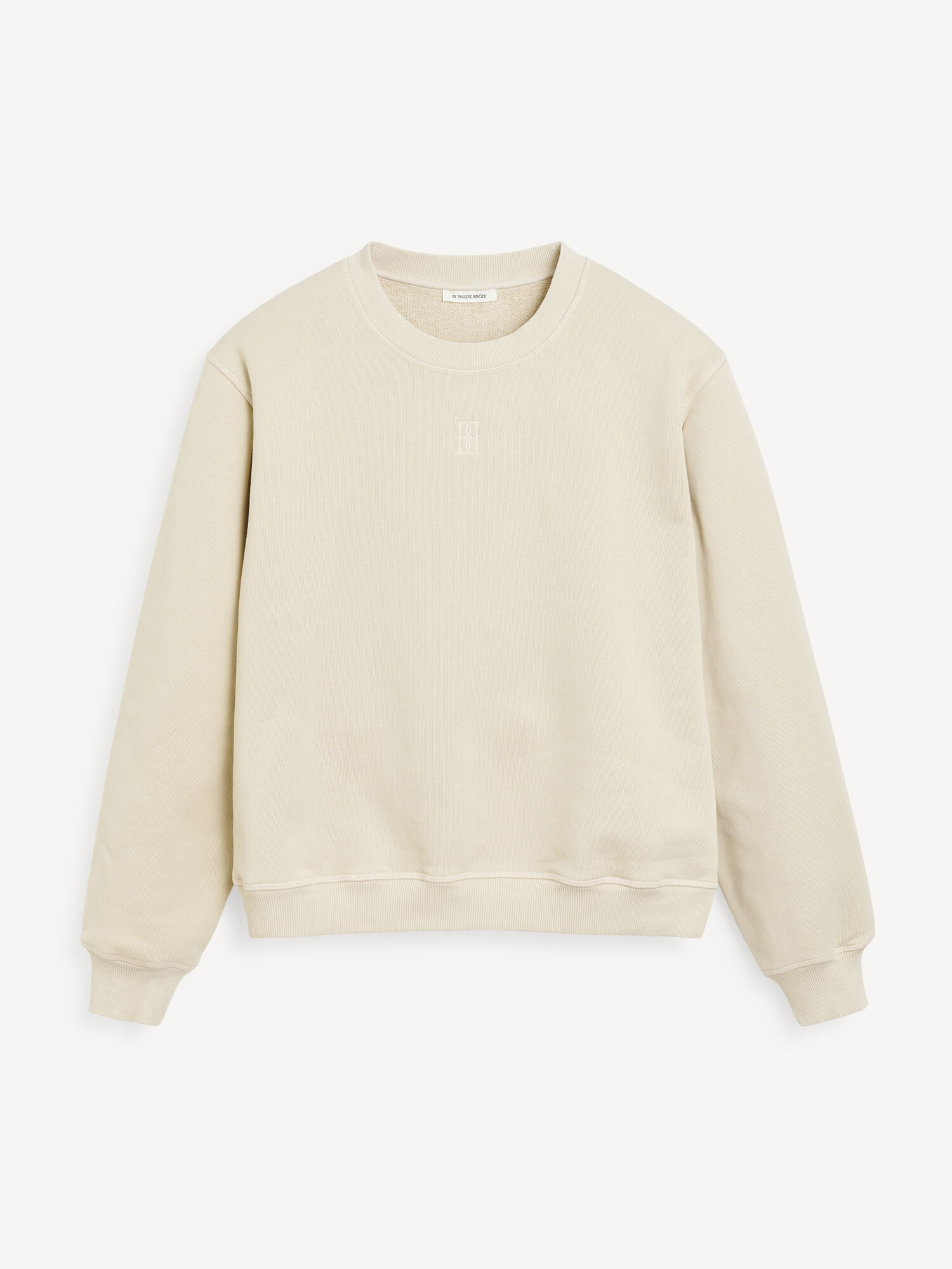 Oyster Gray By Malene Birger Apalia Organic Cotton Sweatshirt Athleisure Wear | AU_BB76078