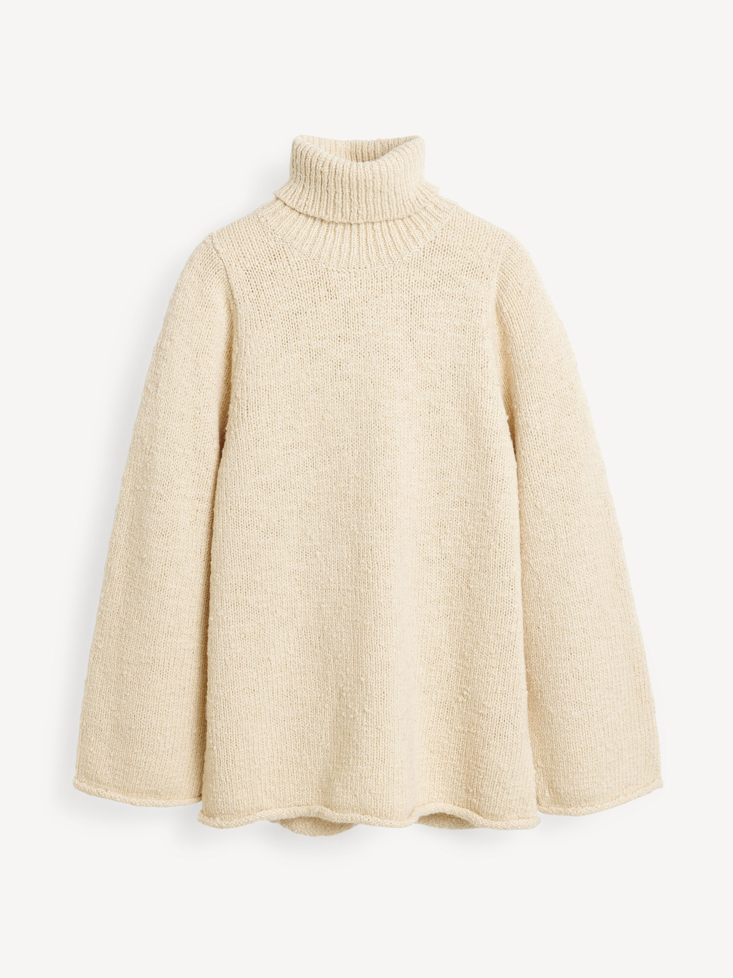 Oyster Gray By Malene Birger Charice Wool Sweater Knitwear | AU_BB85553