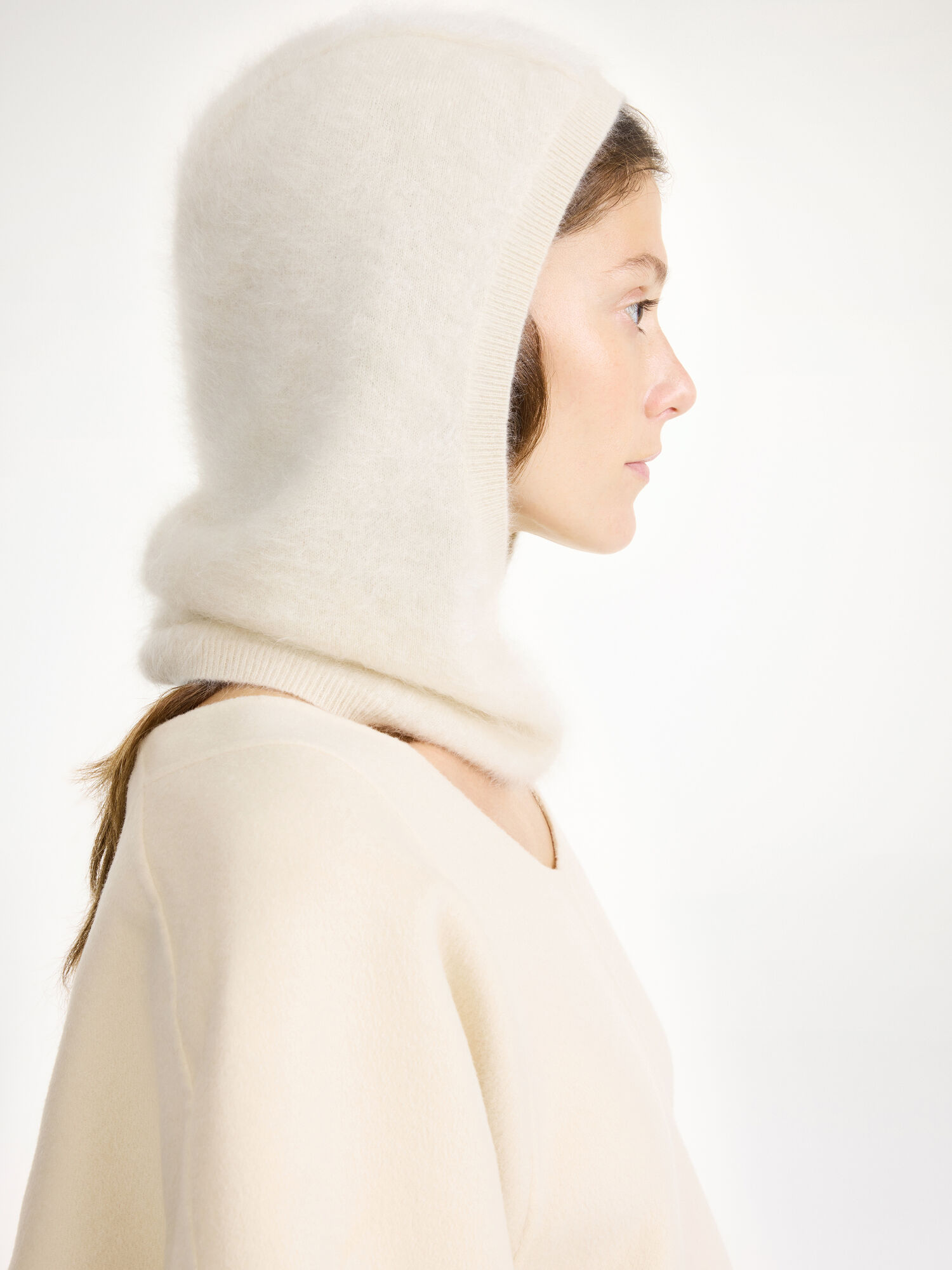 Oyster Gray By Malene Birger Renima Cashmere Balaclava Other Accessories | AU_BB14649