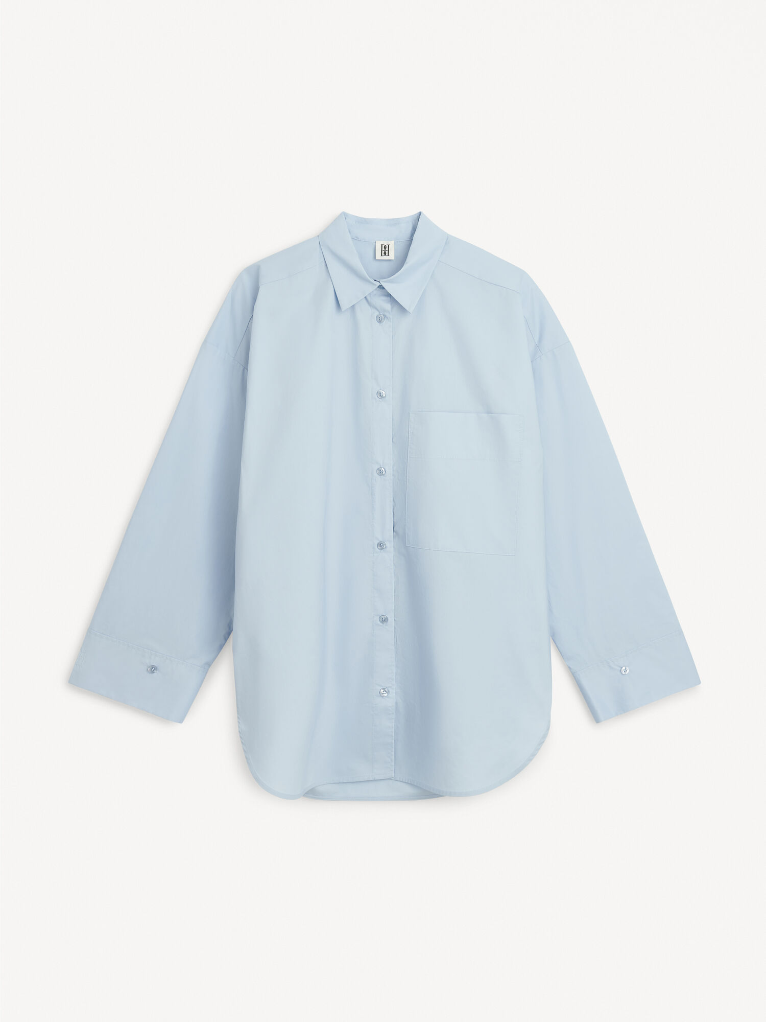 Periwinkle Blue By Malene Birger Derris Organic Cotton Shirts | AU_BB85626