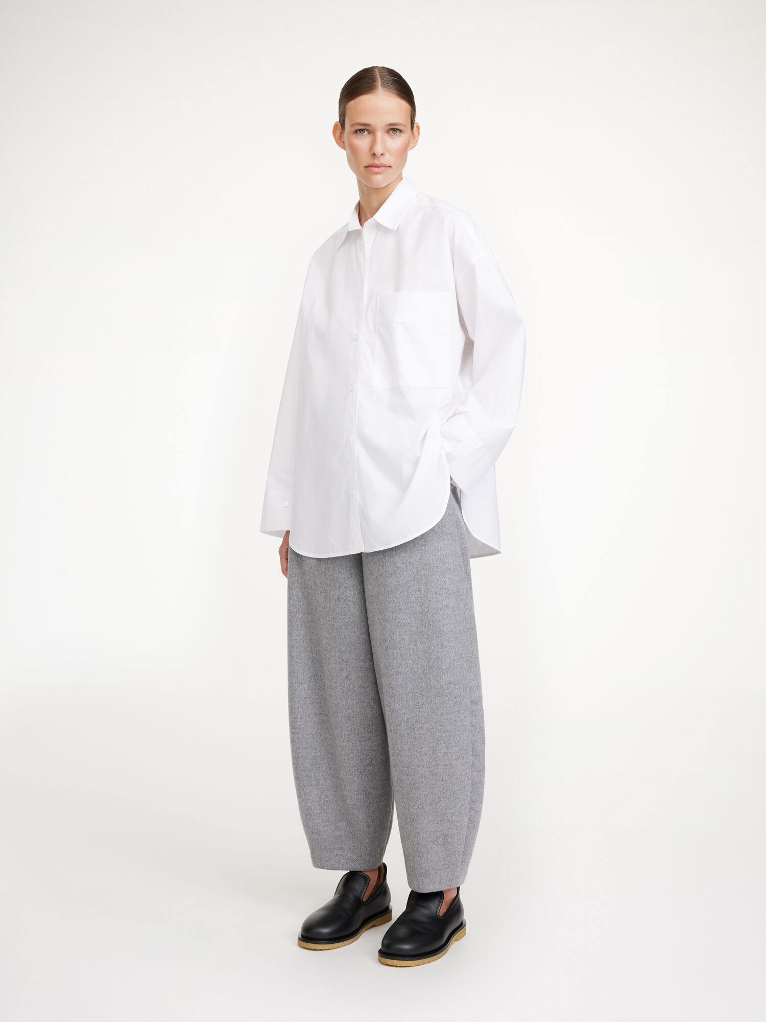 Pure White By Malene Birger Derris Organic Cotton Shirts | AU_BB42334