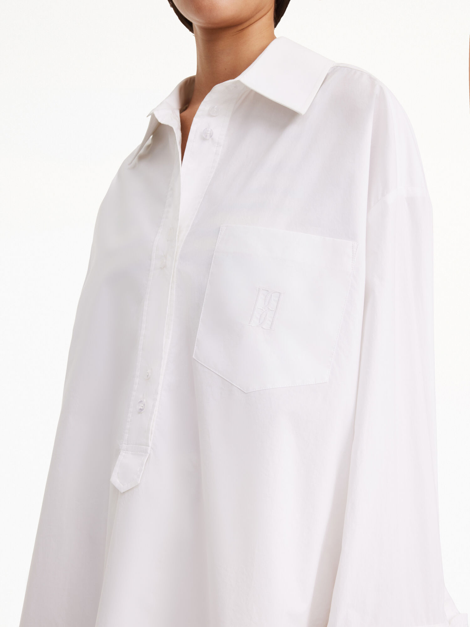 Pure White By Malene Birger Maye Organic Cotton Shirts | AU_BB32364