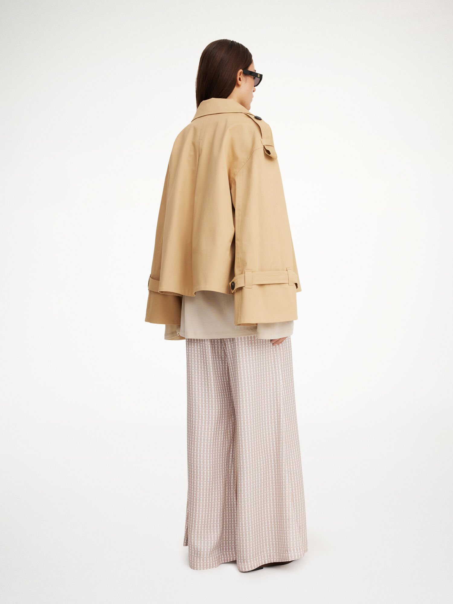 Sand Beige By Malene Birger Alisandra Trench Jackets | AU_BB69310