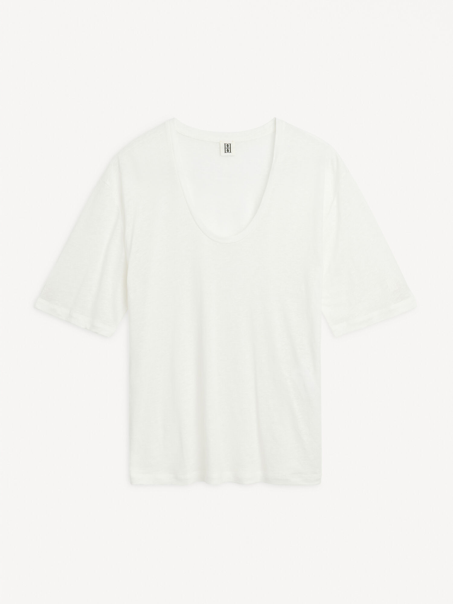 Soft White By Malene Birger Amaringa T-shirt Tops | AU_BB63733