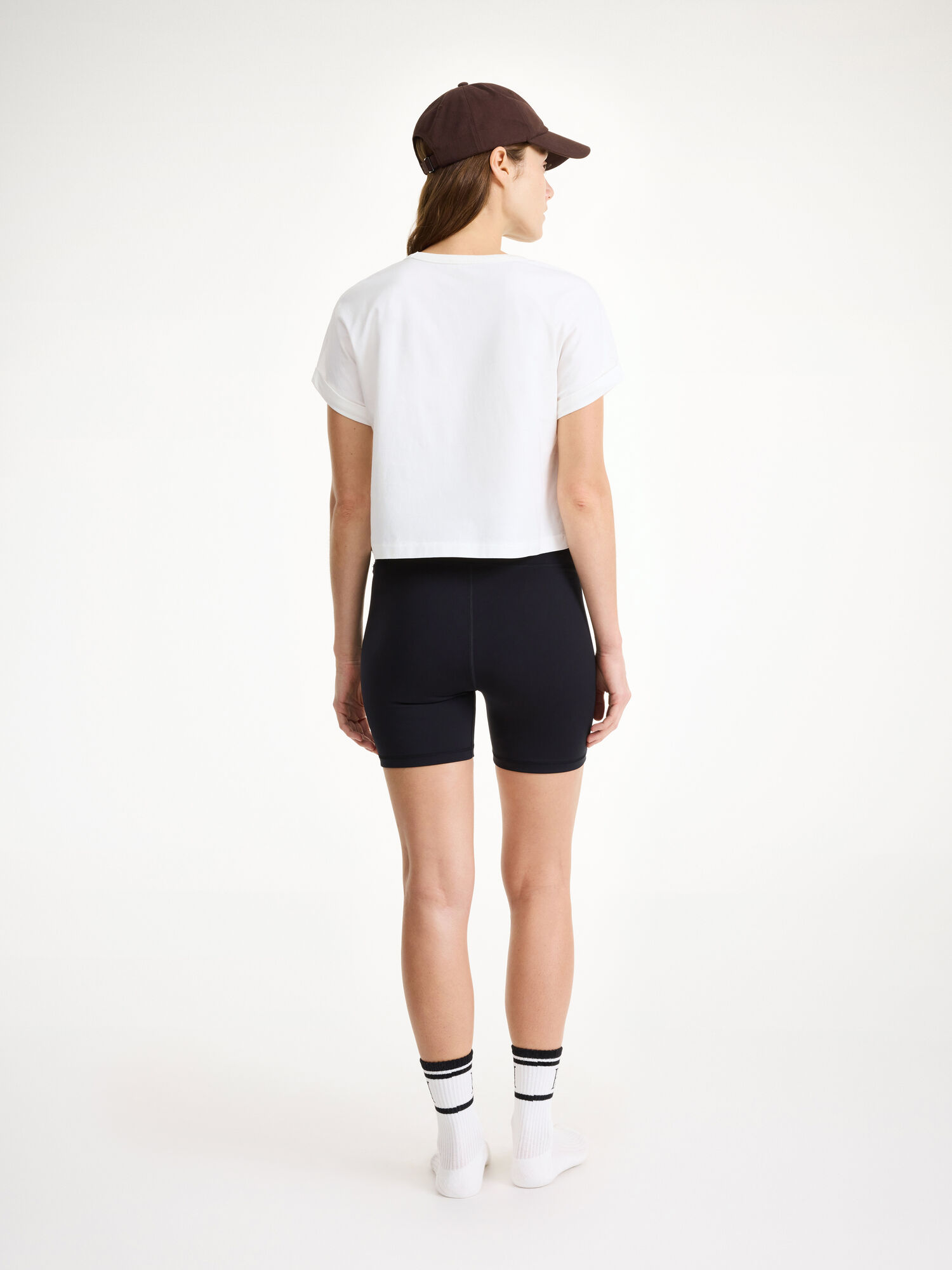 Soft White By Malene Birger Hedalia Organic Cotton T-shirt Athleisure Wear | AU_BB26282