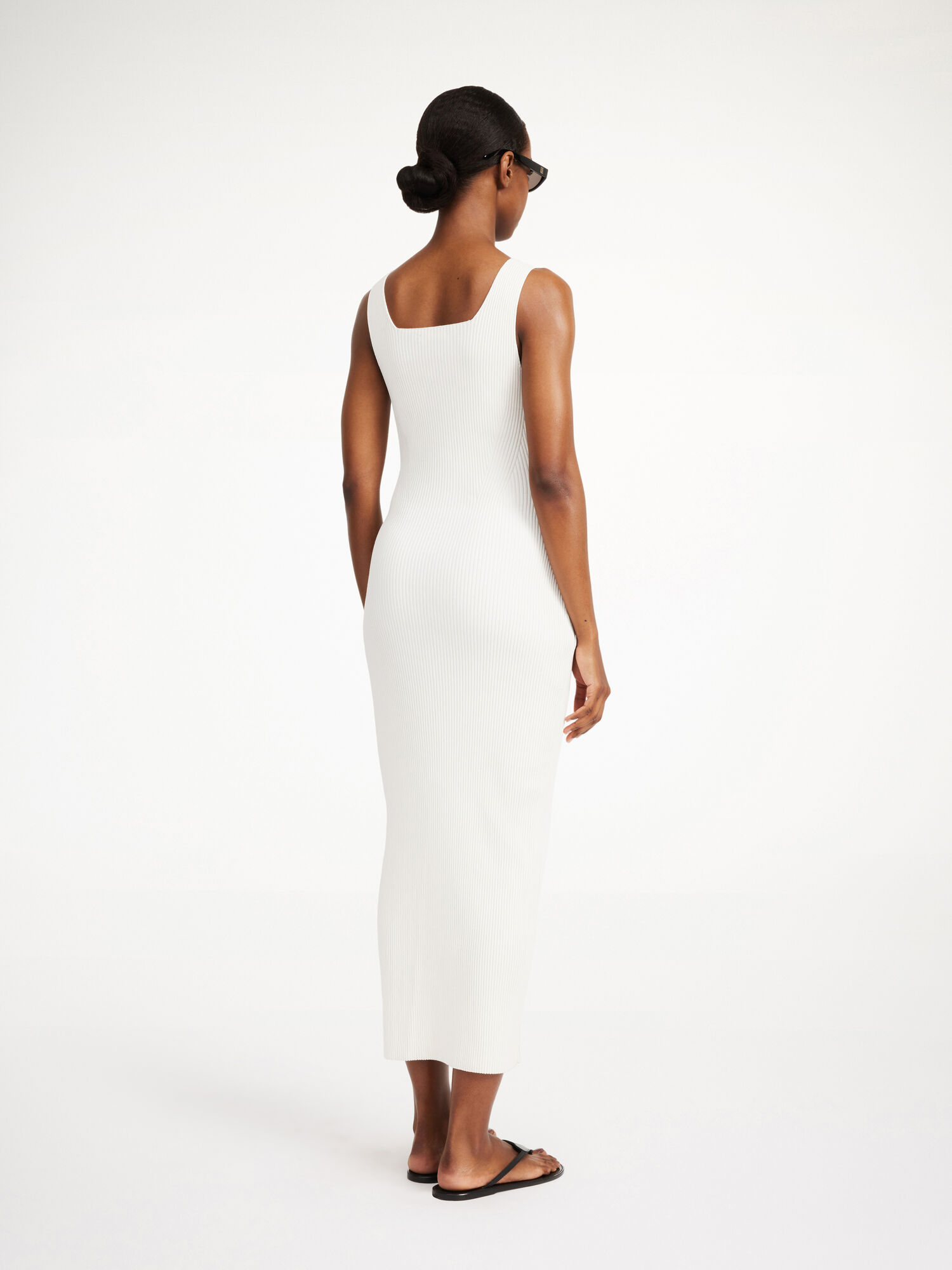 Soft White By Malene Birger Milelo Maxi Dress Knitwear | AU_BB14192