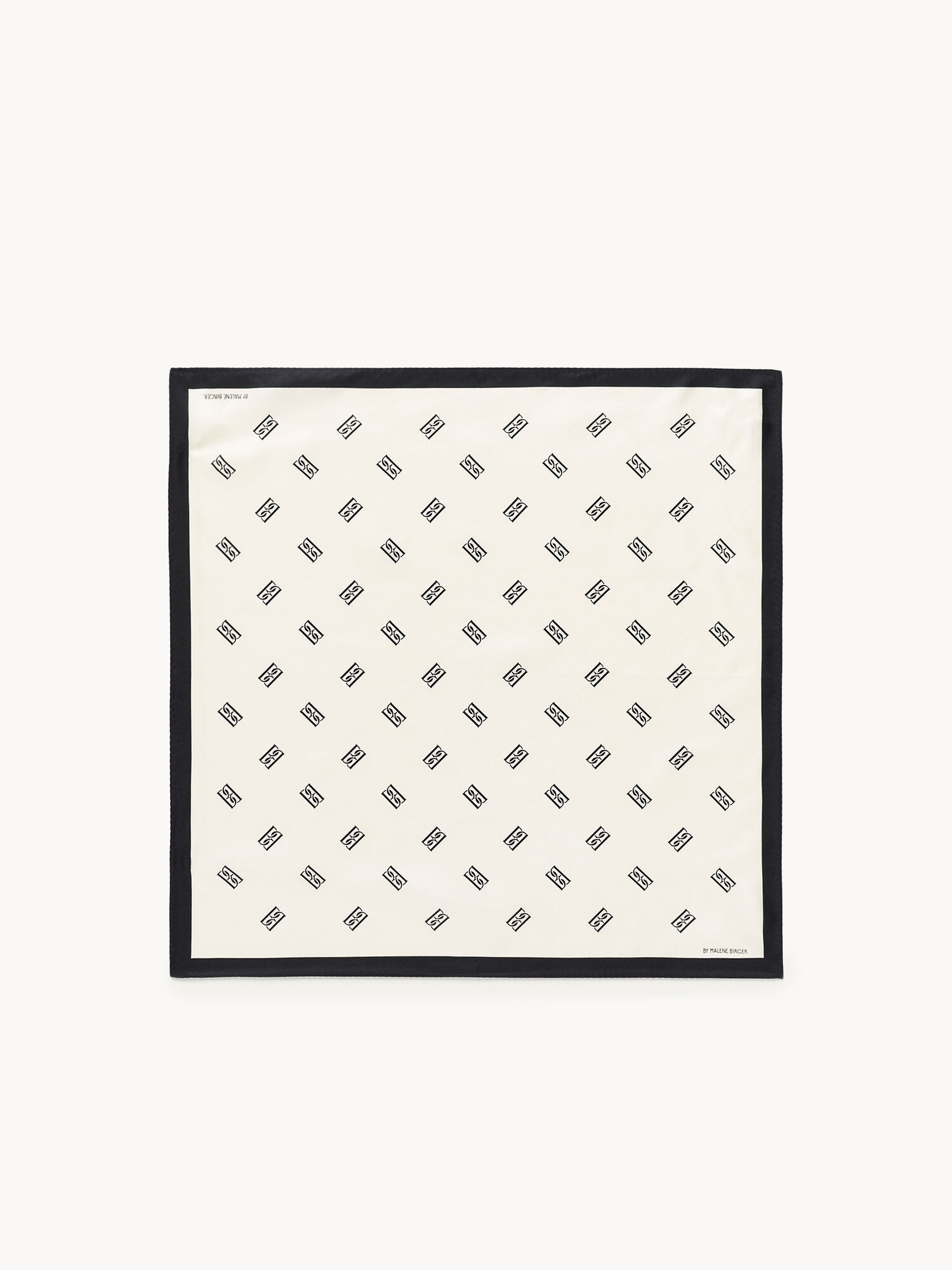 Soft White By Malene Birger Monnis Silk Scarves | AU_BB30087