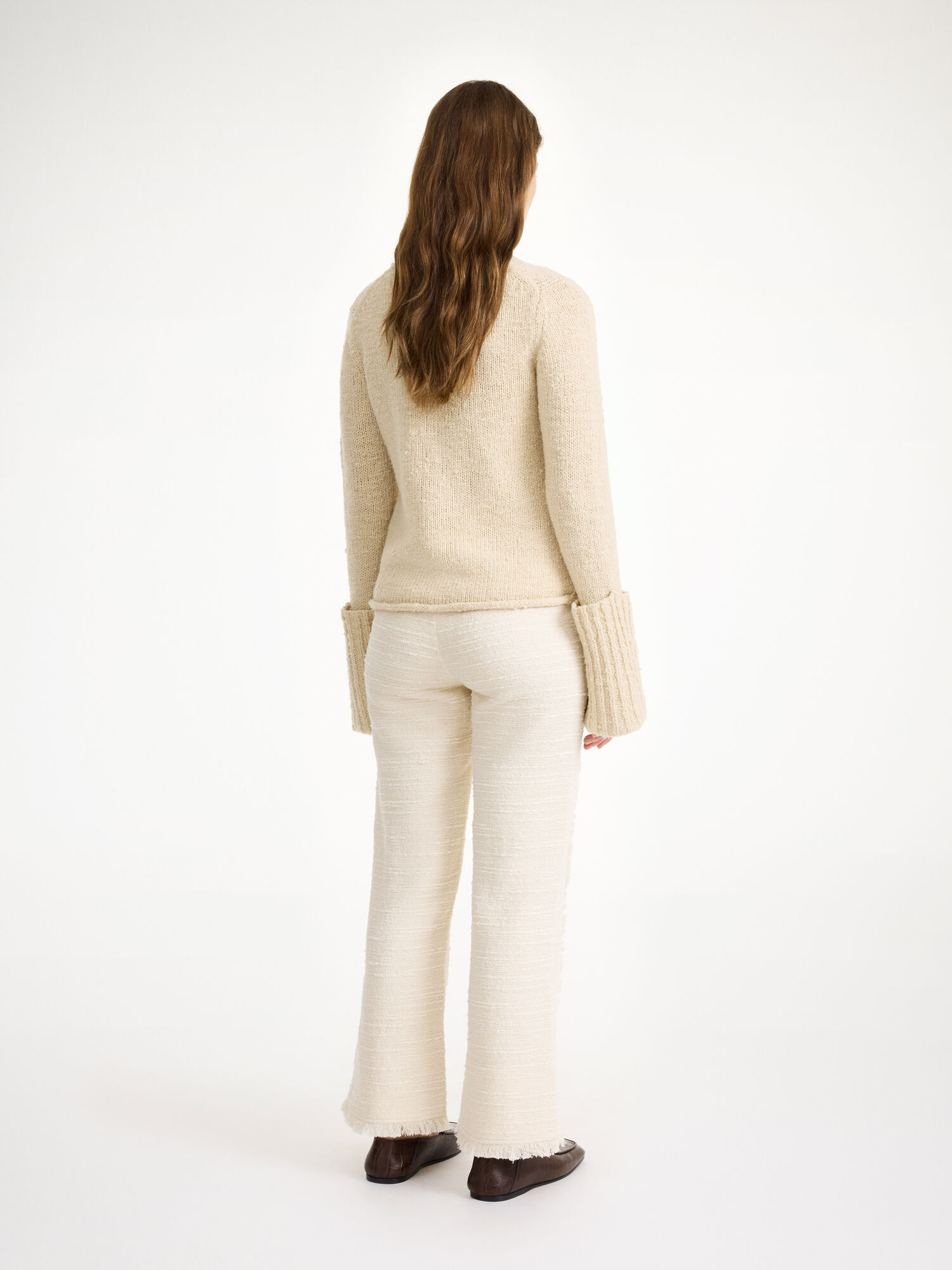 Soft White By Malene Birger Nadihas High-waist Trousers | AU_BB67284