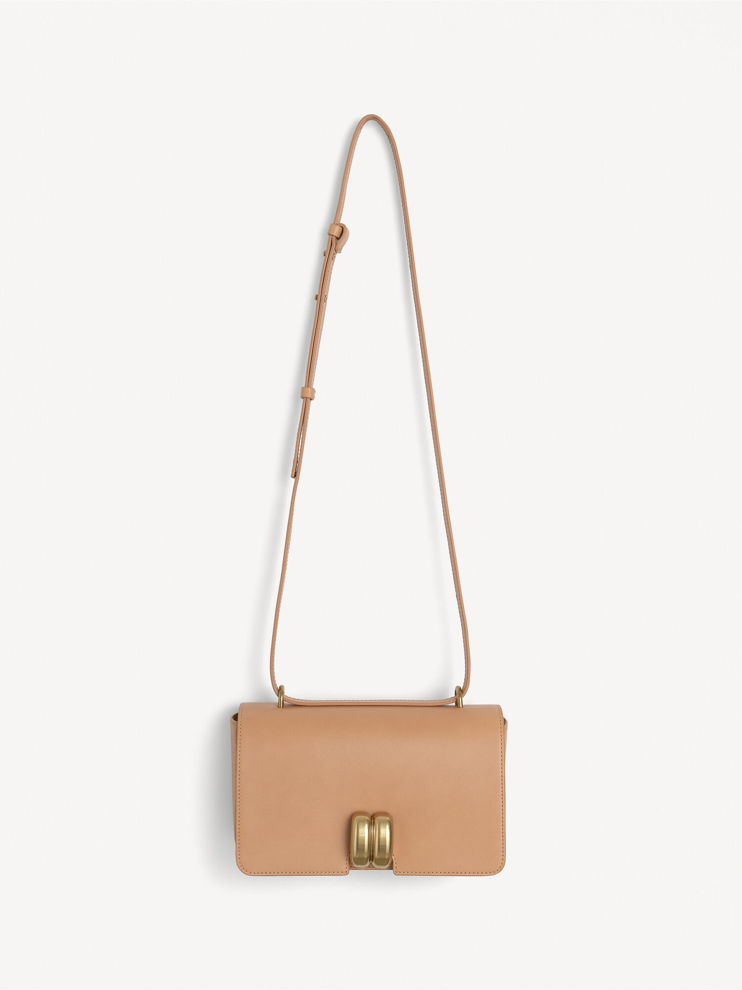 Tan By Malene Birger Noval Leather Shoulder Bags | AU_BB69999