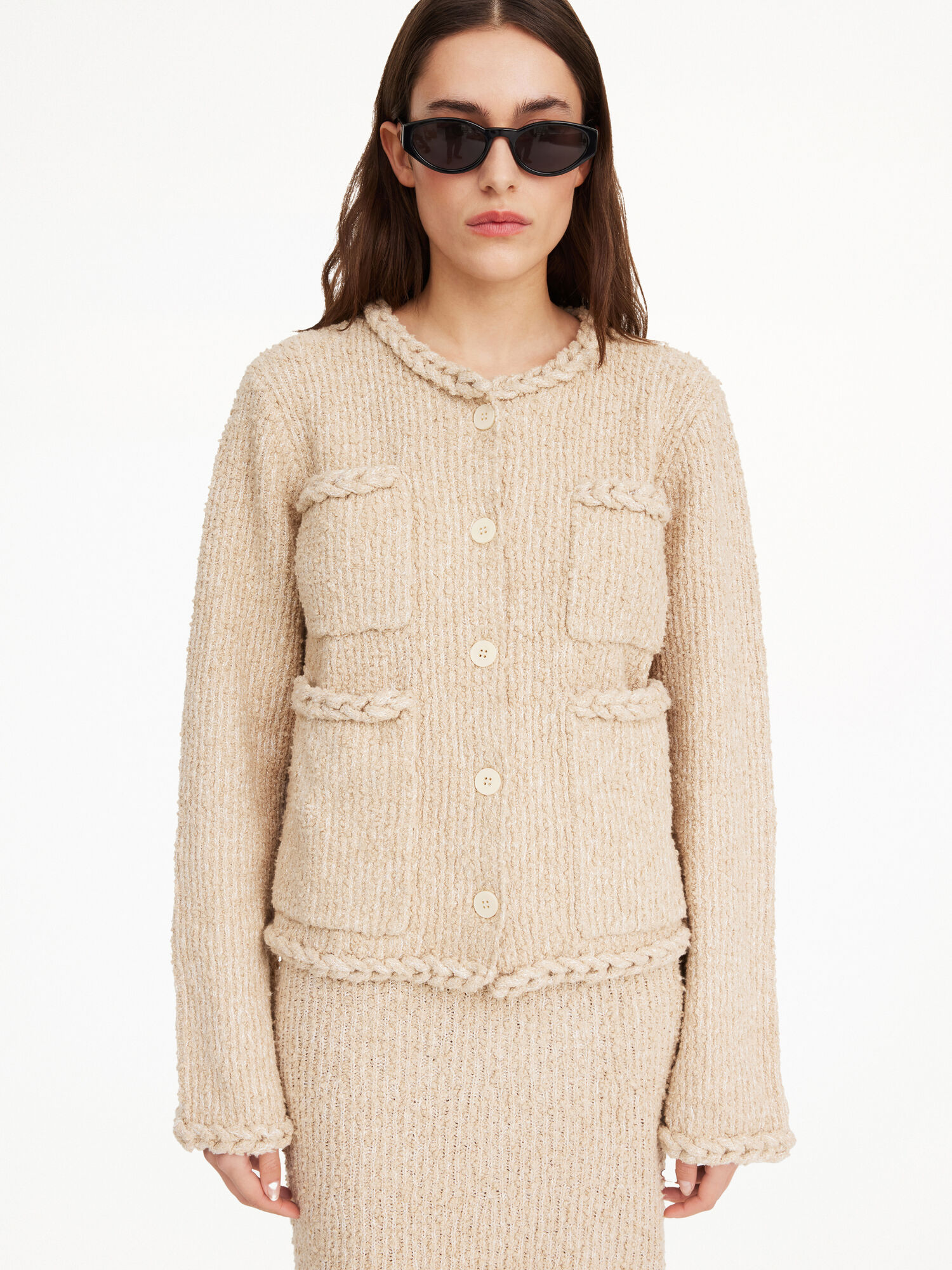 Tehina By Malene Birger Mariko Cardigan Knitwear | AU_BB98355