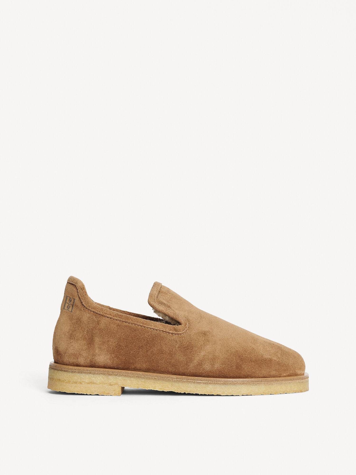 Tobacco Brown By Malene Birger Romine Suede Slippers Shoes | AU_BB85782