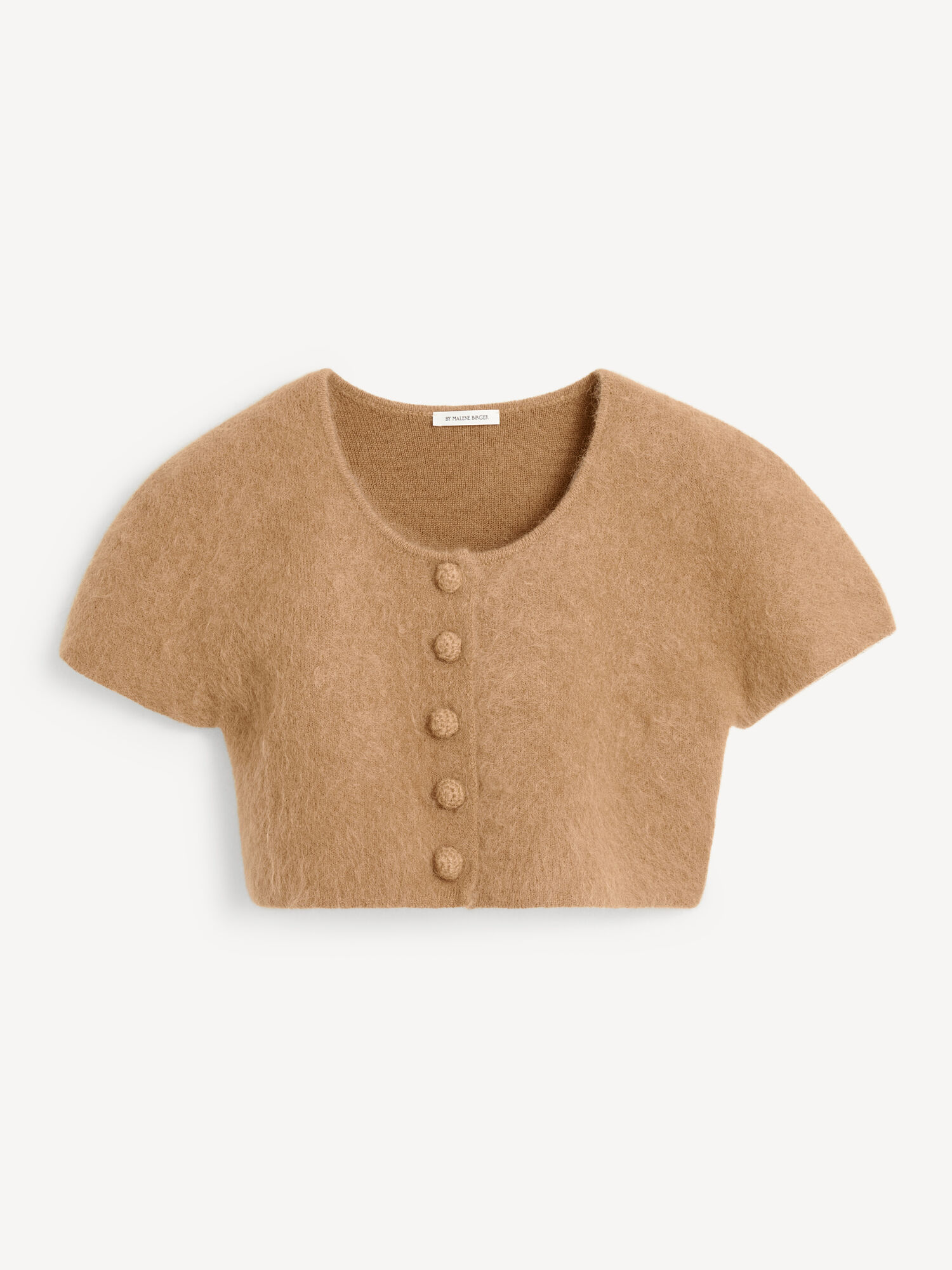 Tobacco Brown By Malene Birger Zhara Top Knitwear | AU_BB42129