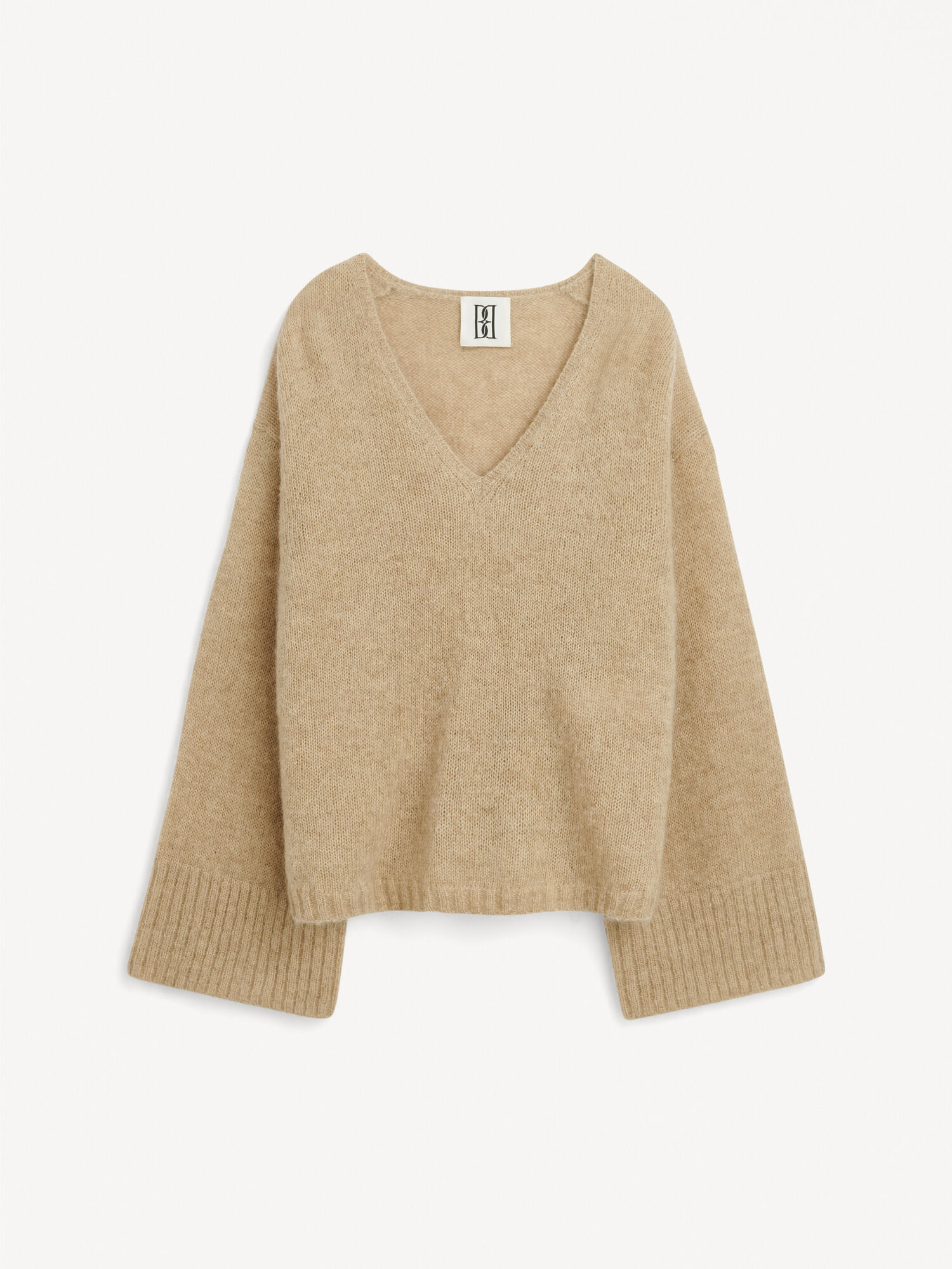 Twill Beige By Malene Birger Cimone Sweater Knitwear | AU_BB11250