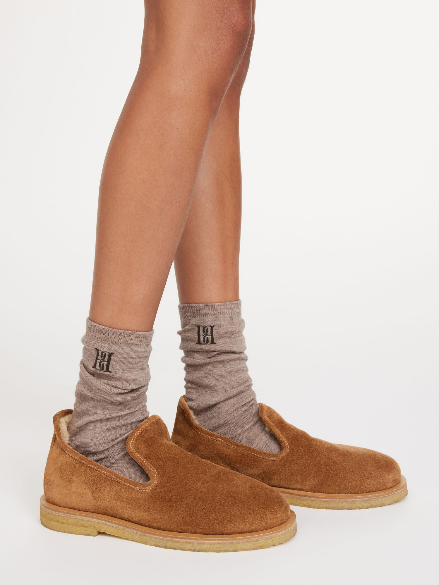 Warm brown By Malene Birger Leiann Socks Other Accessories | AU_BB43925