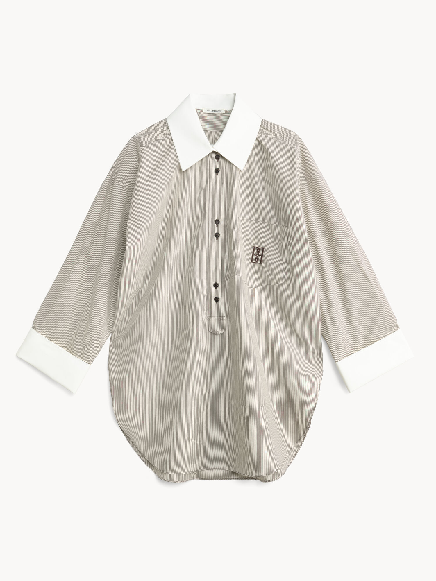 Warm brown By Malene Birger Maye Organic Cotton Shirts | AU_BB39900